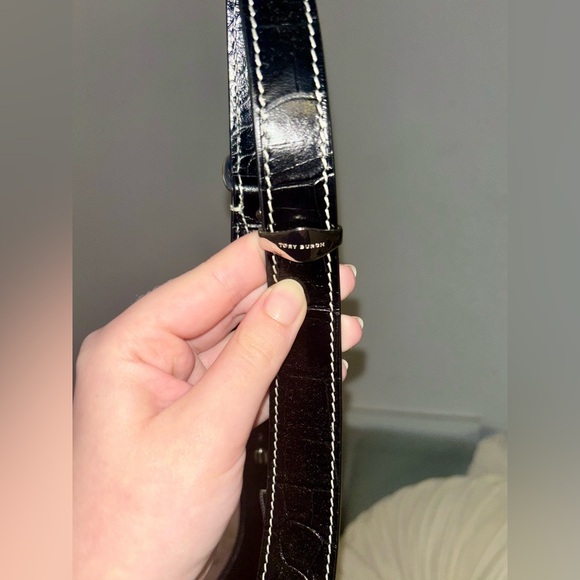 Tory Burch Embossed Bucket Bag - Picture 10 of 16